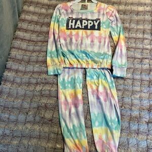 Jenna & Jessie 2 piece Tye dye  outfit for girls size 8